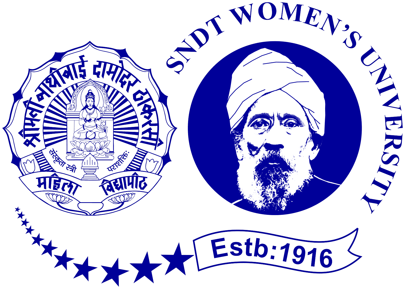 SNDT Women's University logo